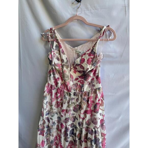 Dress The Population Floral Pearl Maxi Dress (With Loose Threads/Fraying) - Picture 5 of 9